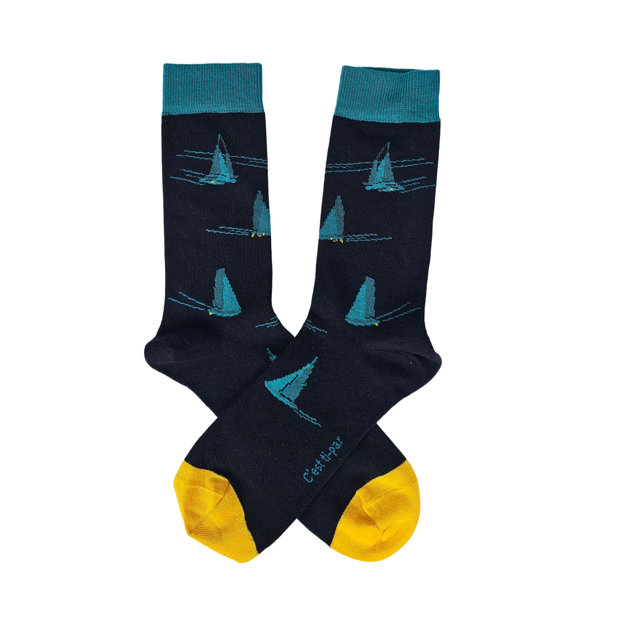 c'est ti-par chaussettes fantaisie coton bio josette & tic packshot