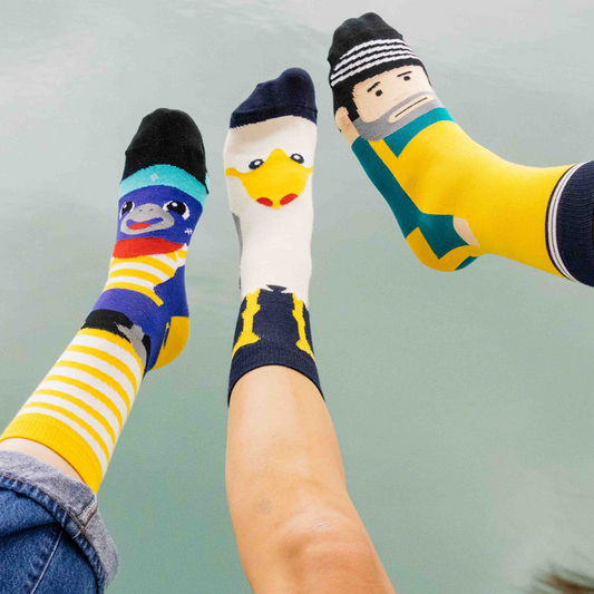 goéland chaussettes fantaisie coton bio josette & tic lifestyle 2