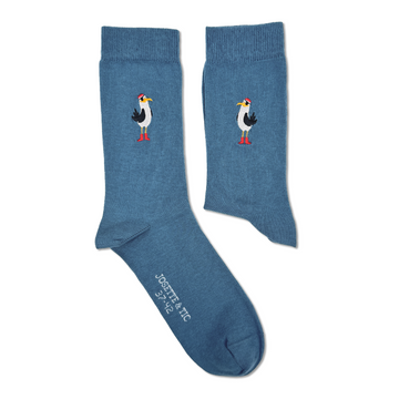 nom d'un goéland chaussettes fantaisie coton bio josette & tic packshot