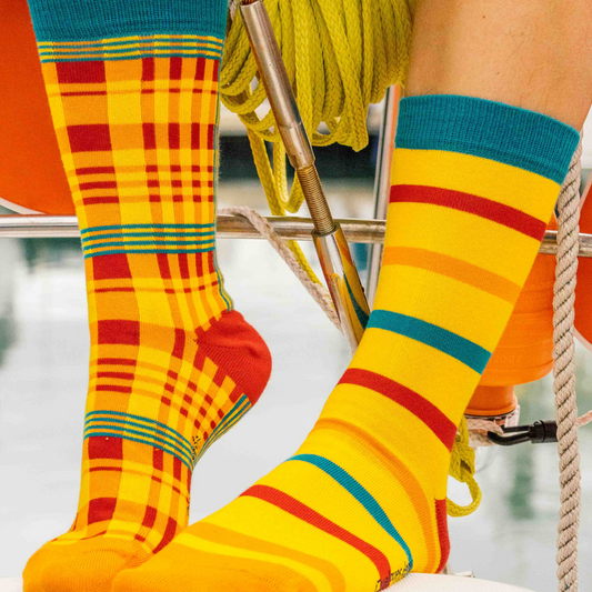 quelques degrés de plus chaussettes fantaisie coton bio josette & tic lifestyle 1