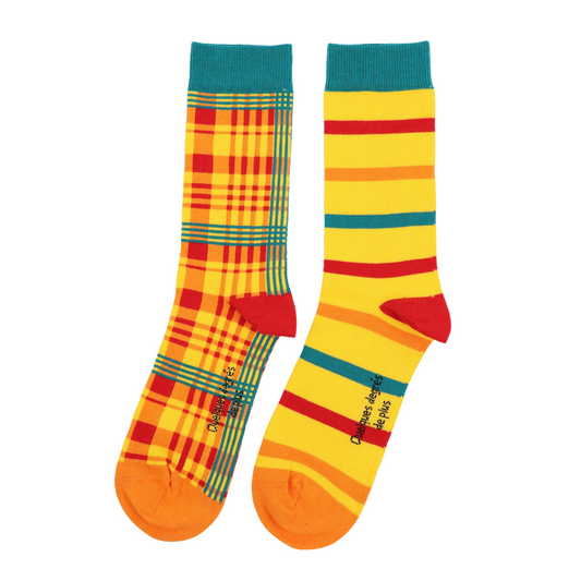 quelques degrés de plus chaussettes fantaisie coton bio josette & tic packshot