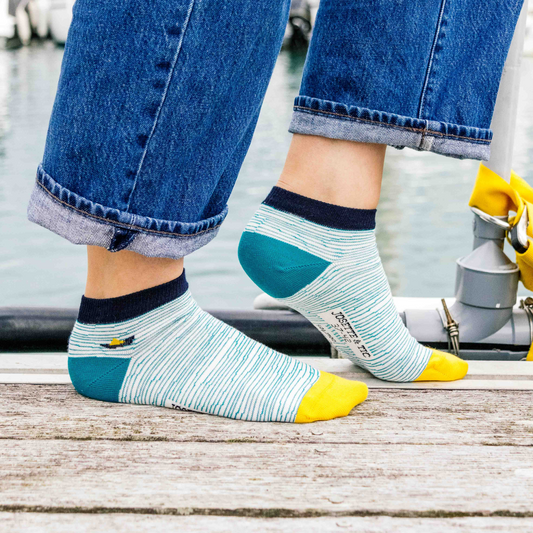 super loin du bord courtes chaussettes fantaisie coton bio josette & tic lifestyle 1