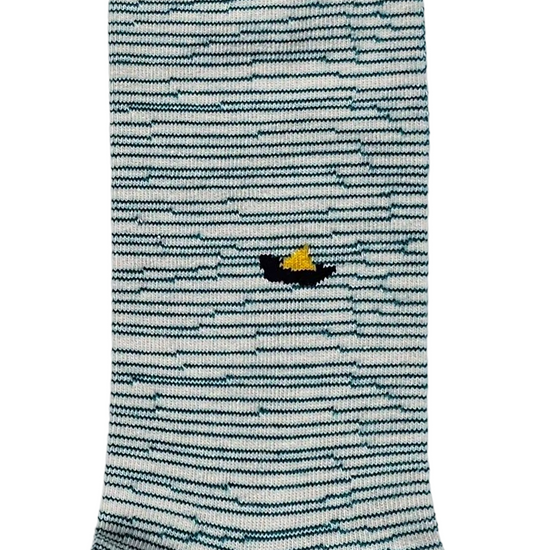 super loin du bord chaussettes fantaisie coton bio josette & tic détail