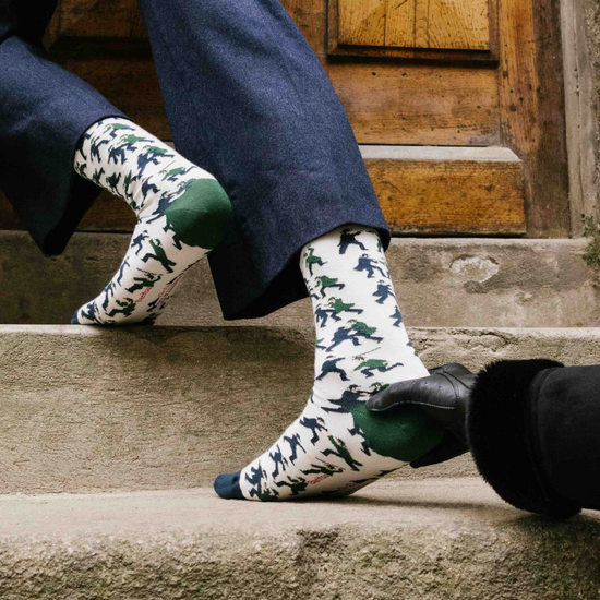 chaussettes fantaisie coton bio josette & tic baritsu lifestyle 2
