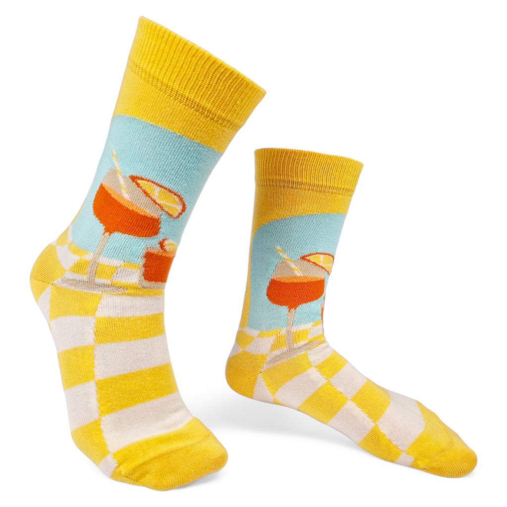 Chaussettes fantaisie APERITIVO Coton bio 1