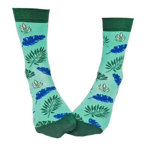 Chaussettes fantaisie ARA LES PLUMES Coton bio 3