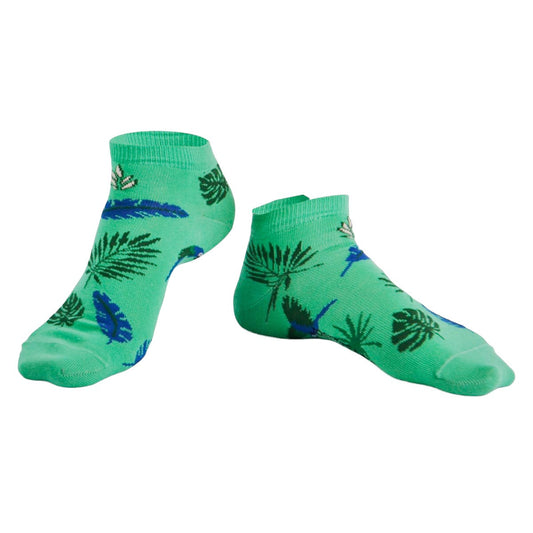 Chaussettes fantaisie ARA LES PLUMES COURTES Coton bio 2