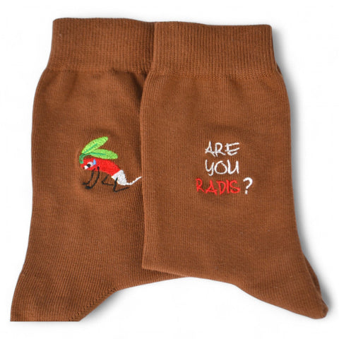 Chaussettes fantaisie ARE YOU RADIS ? Coton bio 3