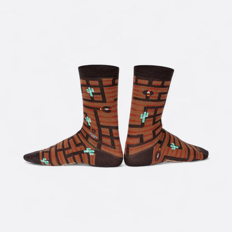Chaussettes fantaisie ATTRAPE LE SI TU PEUX Coton bio 3