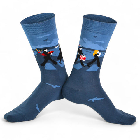 Chaussettes fantaisie BAGAD ROAD Coton bio 1