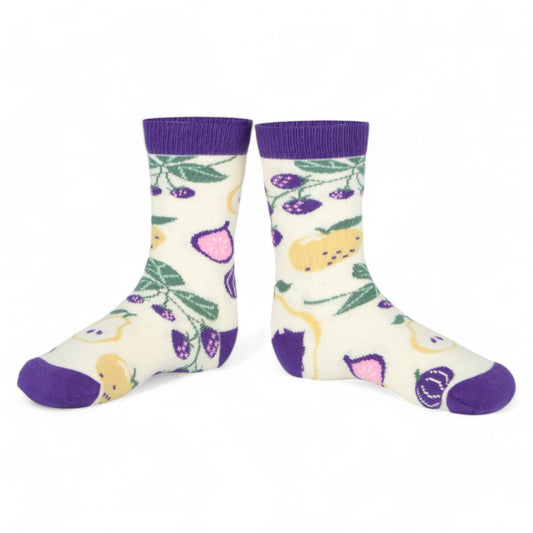 Chaussettes fantaisie BALADE GOURMANDE BAMBINS Coton bio 1