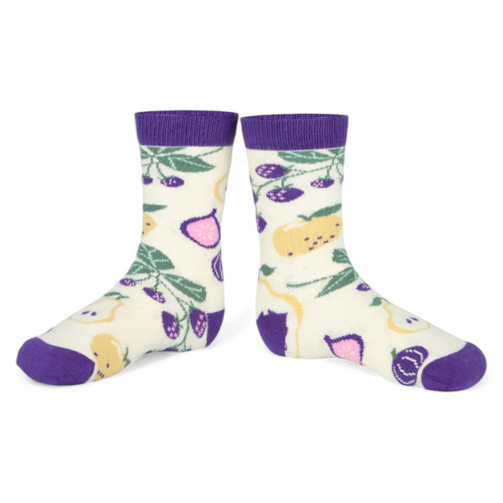 Chaussettes fantaisie BALADE GOURMANDE BAMBINS Coton bio 1