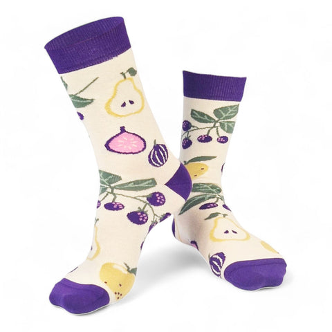 Chaussettes fantaisie BALADE GOURMANDE Coton bio 2