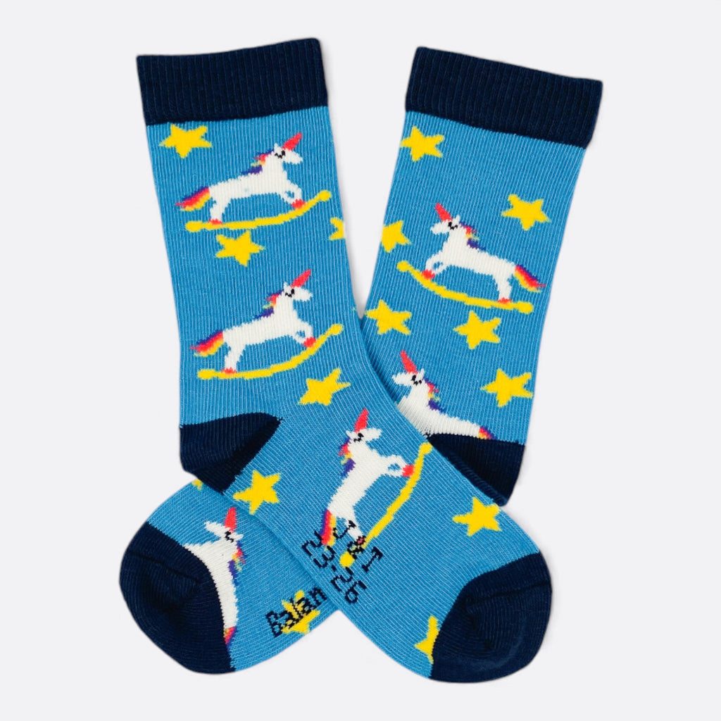 Chaussettes fantaisie BALANCE TA LICORNE BAMBINS Coton bio 1