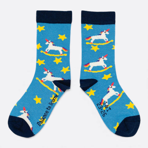 Chaussettes fantaisie BALANCE TA LICORNE BAMBINS Coton bio 3