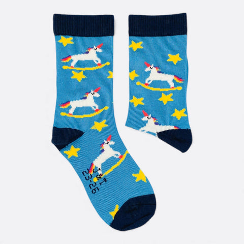 Chaussettes fantaisie BALANCE TA LICORNE BAMBINS Coton bio 2
