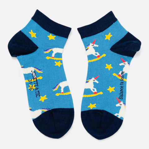 Chaussettes fantaisie BALANCE TA LICORNE COURTE Coton bio 2