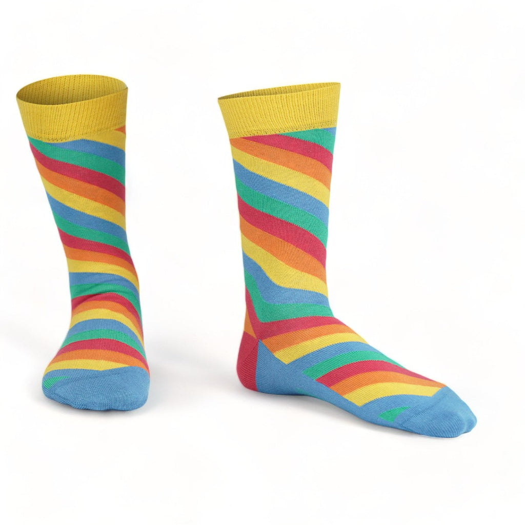 Chaussettes fantaisie BANDE MAGNETIQUE Coton bio 1