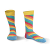 Chaussettes fantaisie BANDE MAGNETIQUE Coton bio 2
