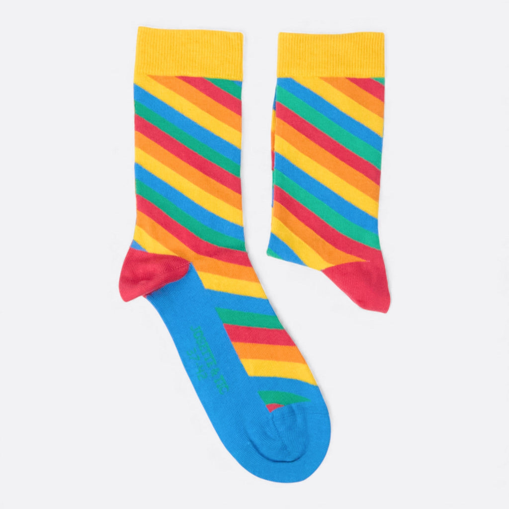 Chaussettes fantaisie BANDE MAGNETIQUE Coton bio 2