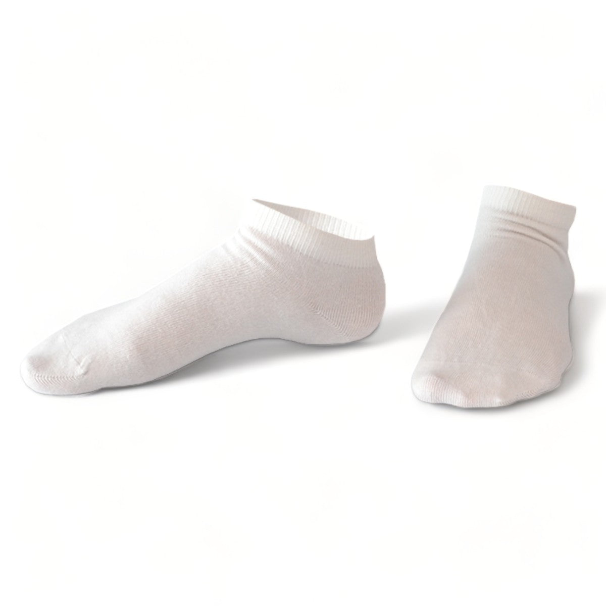 Chaussettes fantaisie BLANC PUBLIC COURTES Coton bio 1