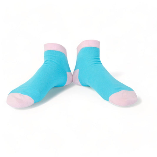 Chaussettes fantaisie BLEUBBLIZZZ Coton bio 1