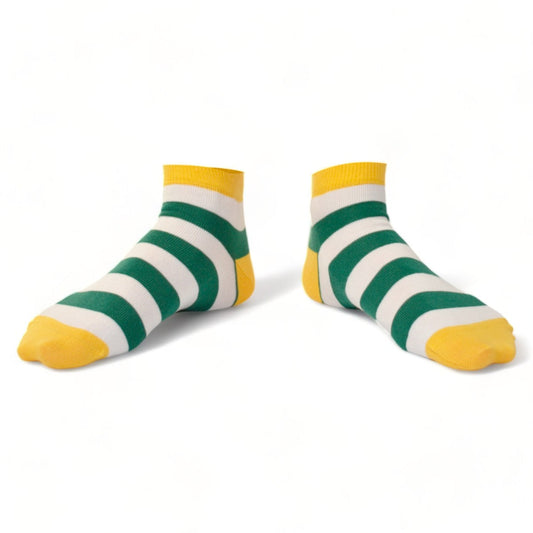 Chaussettes fantaisie BON VENT COURTES Coton bio 1