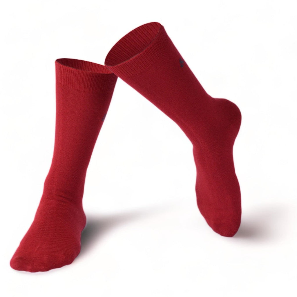 Chaussettes fantaisie BORDEAUX DE MER Coton bio 1
