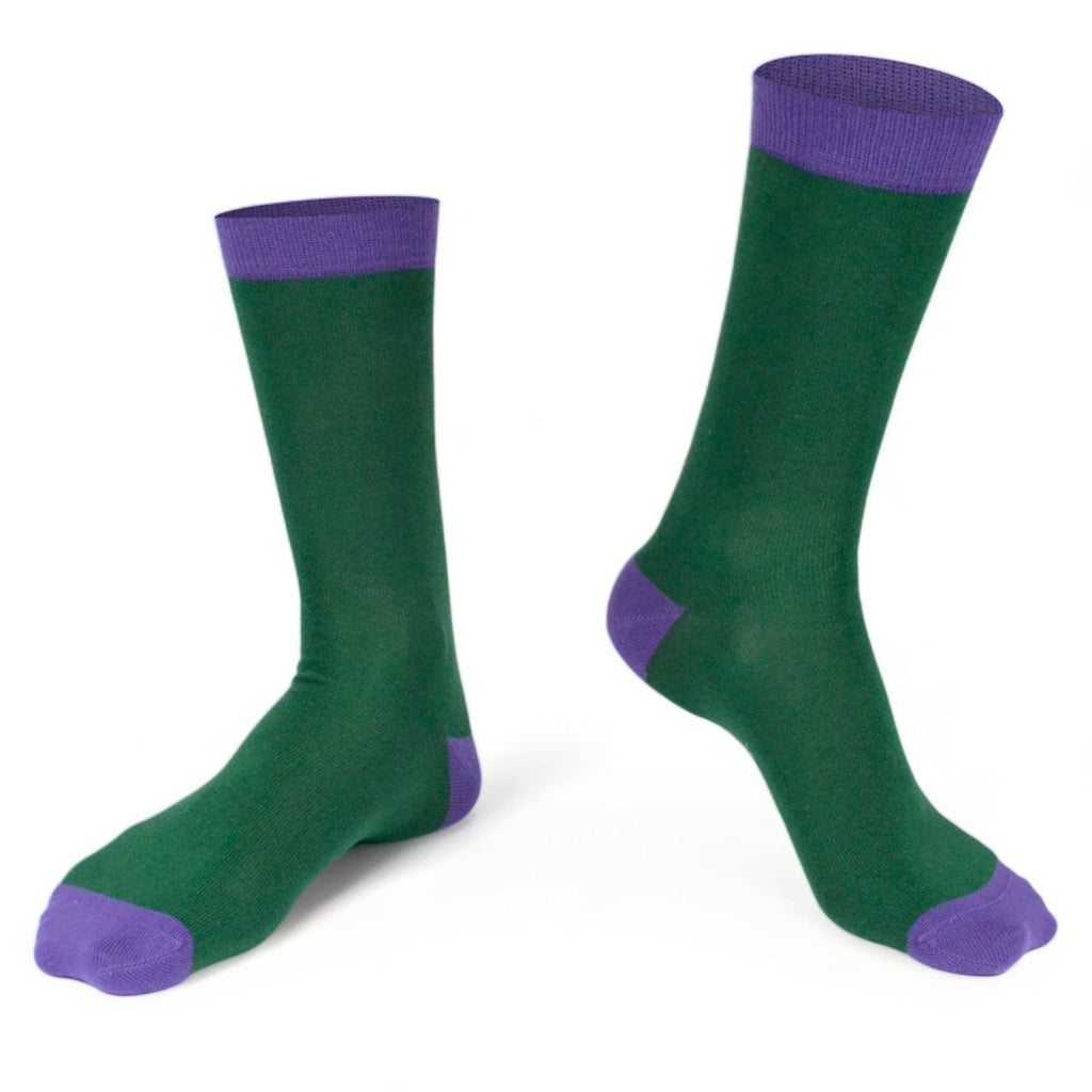 Chaussettes fantaisie BOUTEILLE DE VERT Coton bio 1