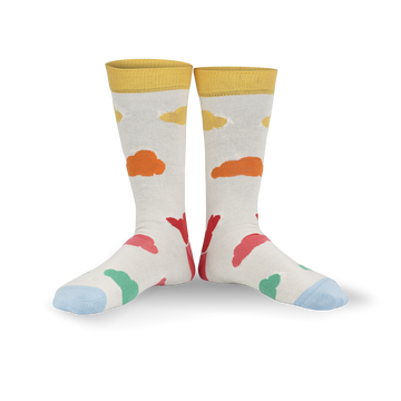 Chaussettes fantaisie CA PLANE POUR MOI Coton bio 1