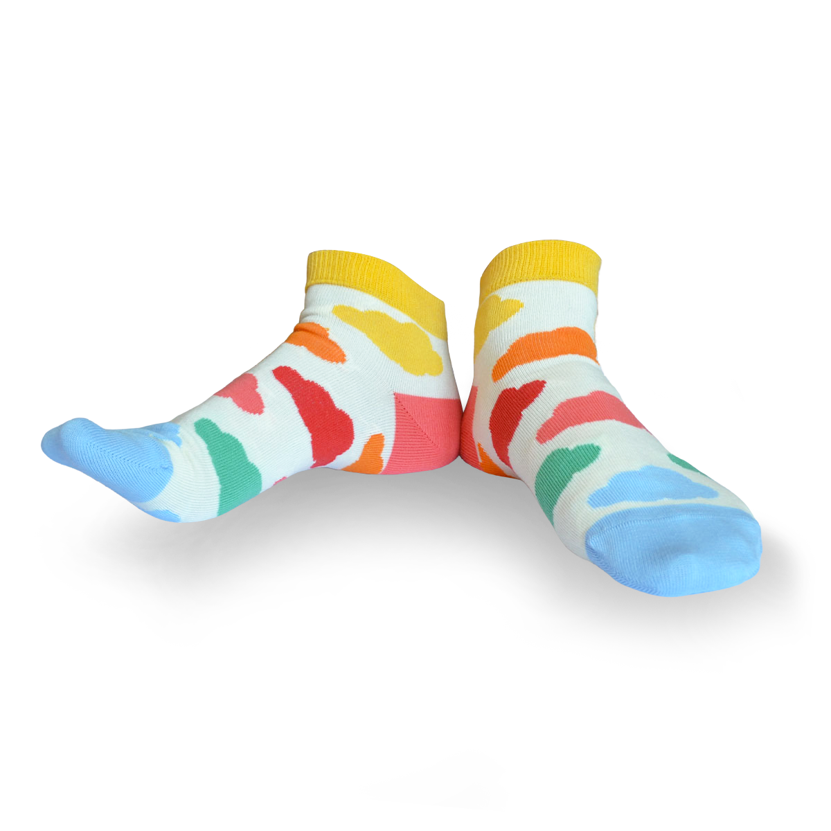 Chaussettes fantaisie CA PLANE POUR MOI COURTES Coton bio 1