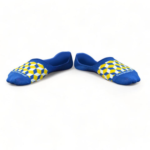 Chaussettes fantaisie CARREMENT OUF INVISIBLES Coton bio 1