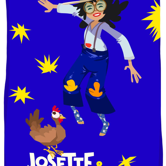 Chaussettes fantaisie Carte postale - Josette & Matisse Coton bio 1