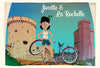 Chaussettes fantaisie Carte postale - La Rochelle Coton bio 1