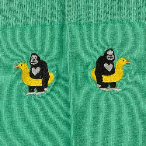 Chaussettes fantaisie C’EST PAR OU LA PLAGE ? Coton bio 4
