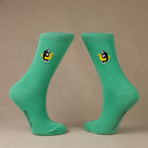 Chaussettes fantaisie C’EST PAR OU LA PLAGE ? Coton bio 3