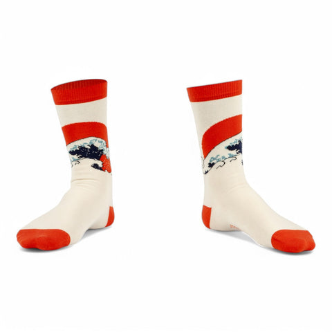 Chaussettes fantaisie C’EST VAGUE Coton bio 1