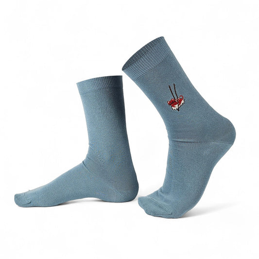 Chaussettes fantaisie CHASHIMI THON Coton bio 1