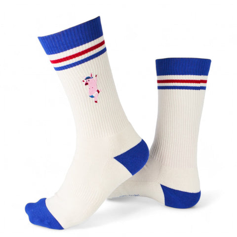Chaussettes fantaisie CHAUD DEVANT! Coton bio 1