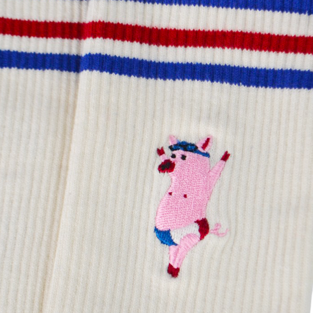 Chaussettes fantaisie CHAUD DEVANT! Coton bio 2