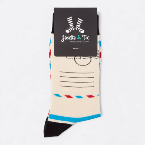 Chaussettes fantaisie COMPLÈTEMENT TIMBRÉ Coton bio 4