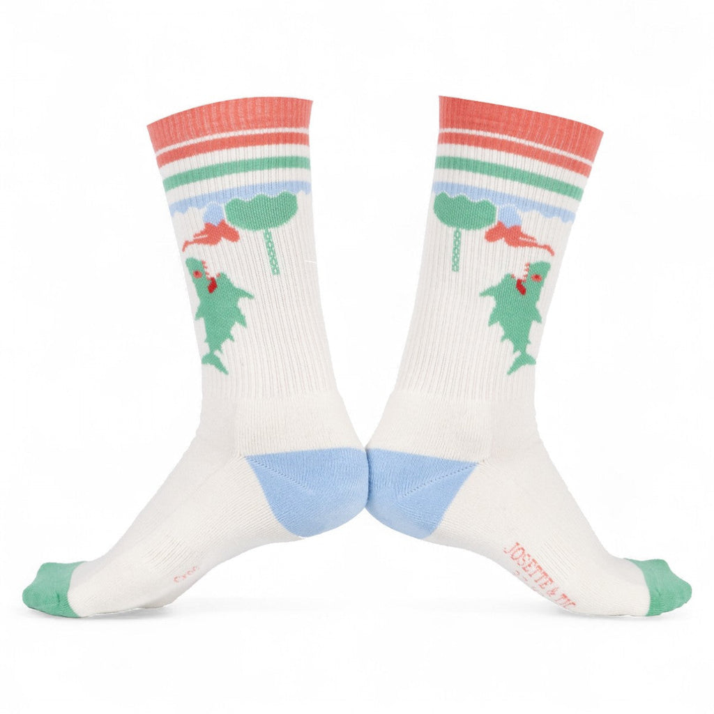 Chaussettes fantaisie CROC Coton bio 1