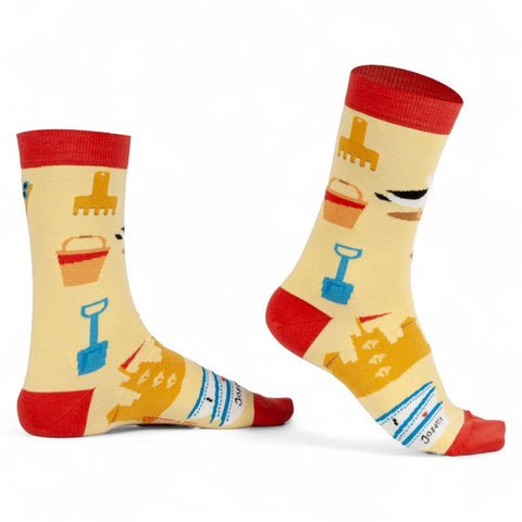 Chaussettes fantaisie DANS MON PANIER IL Y A Coton bio 1