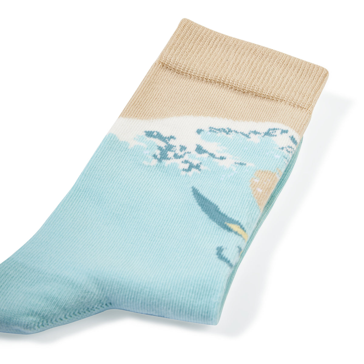 Chaussettes fantaisie DANSE AVEC LES MÉDUSES Coton bio 3