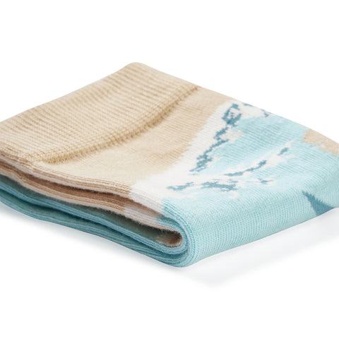 Chaussettes fantaisie DANSE AVEC LES MÉDUSES Coton bio 4
