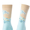 Chaussettes fantaisie DANSE AVEC LES MÉDUSES Coton bio 2