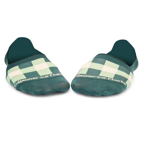 Chaussettes fantaisie DÉJEUNER SUR L’HERBE INVISIBLES Coton bio 2