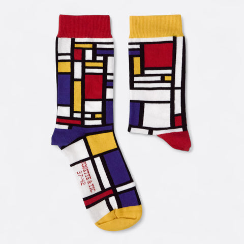 Chaussettes fantaisie DES PIET A LA TÊTE Coton bio 4