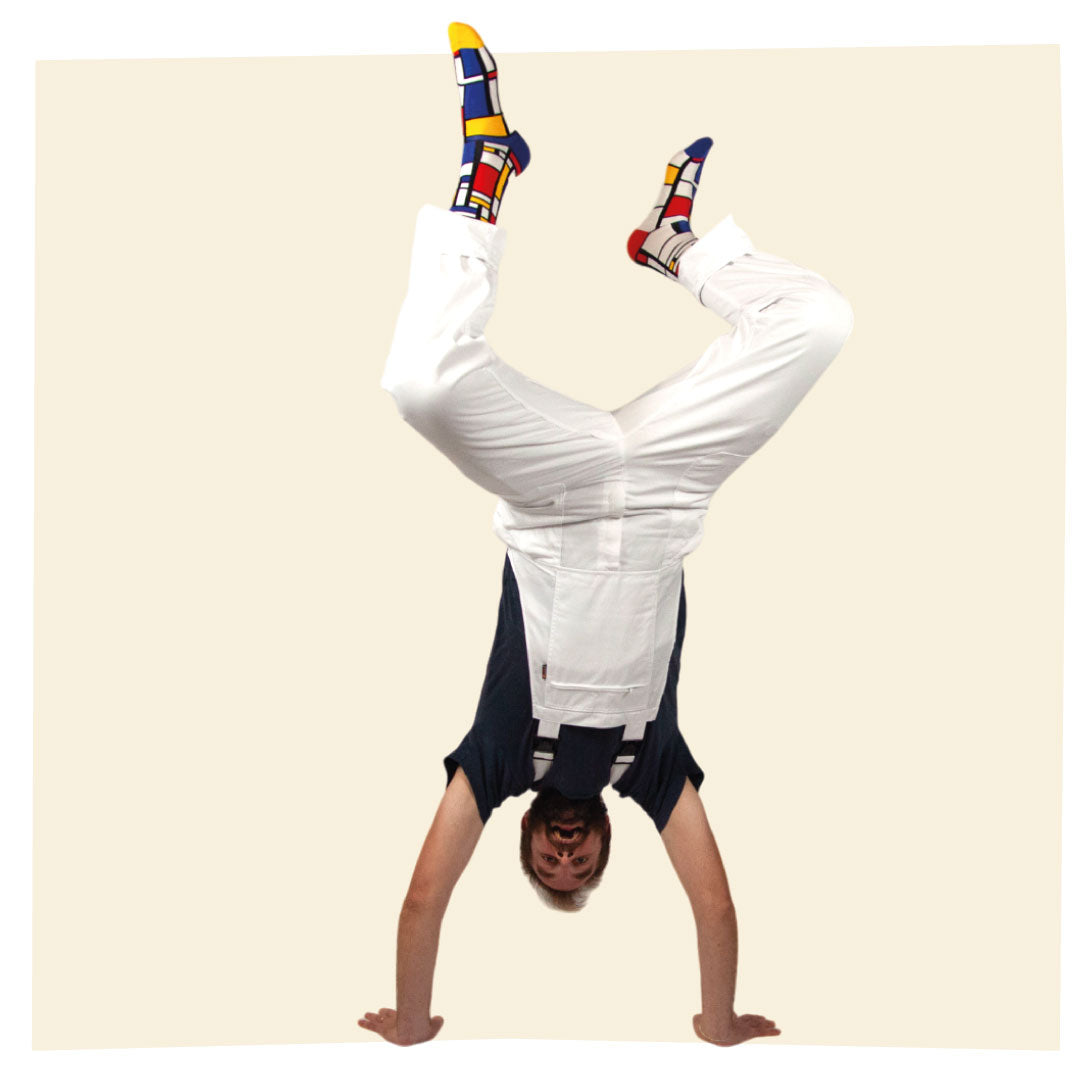Chaussettes fantaisie DES PIET A LA TÊTE Coton bio 3