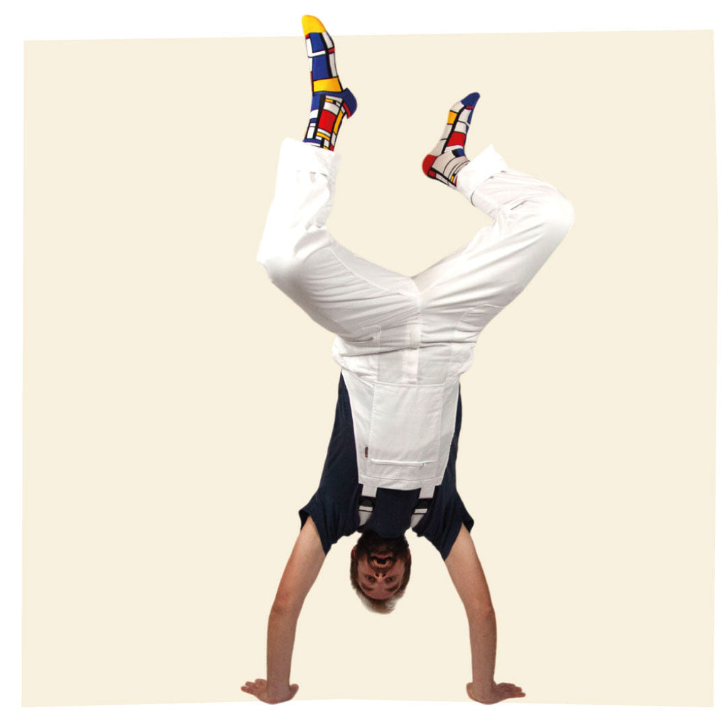 Chaussettes fantaisie DES PIET A LA TÊTE Coton bio 2